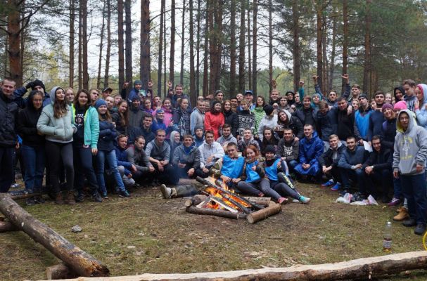 Команда аэрокосмического факультета победила на межфакультетском турслете