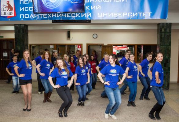 Студенческий Совет ПНИПУ провел флешмоб